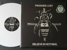 Paradise Lost – Believe In Nothing LP VINYL DEATH METAL 2018 NB 4309-1 WHITE