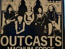 OUTCASTS - MAGNUM FORCE / GANGLAND WARFARE - 1981 Irish punk GBH001