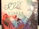 Alanis Morrisette Personally Autograph Jagged Little Pill Black Vinyl LP Signed