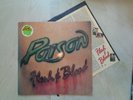 Poison - Flesh & Blood - German Import LP + OIS + Hype Sticker (0403)