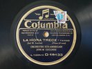 Tango Jose M. Lucchesi La Hora Trece & Jacky 78 RPM Columbia D 19133