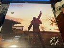 queen made in heaven 1995 cream vinyl orig lp w/ promo sticker