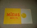 MIDAS KEGS 78 RARE JOHN HASSELL UK LP HAND PAINTED SLEEVE  EXCELLENT CONDITION
