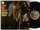 Archie Shepp - Four For Trane LP - ABC-Impulse - AS-71 RVG
