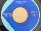 AL HUSKEY - I Won’t Cry / Echo’s (From The Past) 7” 45 outsider country psych