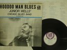 JUNIOR WELLS' CHICAGO BLUES BAND HOODOO MAN BLUES DELMARK PA-6215 JAPAN VINYL LP