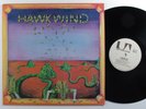 HAWKWIND Self Titled UNITED ARTISTS UAS 5519 LP VG+ c