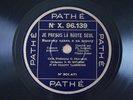 Russian Soboleff Riaboukha Scriabine Fol Songs 78 RPM Pathé X.96.139