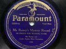 BLUES: ‘MA RAINEY’S MYSTERY RECORD’ PARAMOUNT 78 - TOMMY LADNIER CORNET