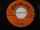 Johnny Burnette 45 Coral 9-61651 Tear It Up / You're Undecided