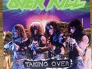 Overkill “Taking Over” Original Vinyl LP 1987 Megaforce Worldwide Records