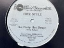 Freestyle - The Party Has Begun  12” Single (1984, Music Specialists)