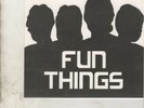FUN THINGS Self Titled EP w/PS REPRO 1980 AUSSIE PUNK ROCK Hoodoo Gurus