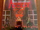 ACCEPT RESTLESS AND WILD RARE OG 1ST UK PRESSING RED VINYL LP 1983