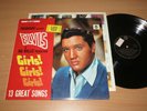Elvis Presley ‎PROMO LP - Girls  Girls  Girls  / 1962 GERMAN LPM-2621 in MINT