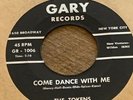NM- RARE ORIGINAL  DOO WOP 45 / TOKENS / COME DANCE / DOOM-LANG / GARY 1006