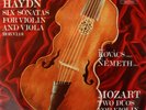 HAYDN Violin & Viola Sonatas MOZART Duos Denes Kovacs Geza Nemeth Qualiton 2 LP