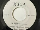 CHACON Y LOS INTOCABLES - La Fiera - RARE SALSA GUAGUANCO 45 - Puerto Rico