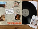 MICHAEL CAINE RARE SIGNED THE ITALIAN JOB VINYL QUINCY JONES NUMBERED 9/10 + COA