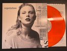 RARE Reputation by Taylor Swift (Translucent Orange Vinyl, 2-Disc Set), Used.