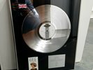 Kylie Minogue - 1988 - BPI Vinyl Disc Award Display 1,800,000 Copies