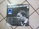 A LOVE SUPREME/JOHN COLTRANE BLUE VINYL LP RECORD NEW