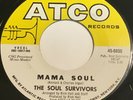 The Soul Survivors - Mama Soul / Tell Daddy 45 - Atco Records - Soul