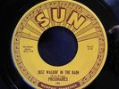 The PRISONAIRES - Just Walkin' In The Rain original R&B doowop '53 Sun 186 45 VG