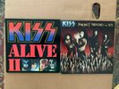 KISS ALIVE II LP WITH BOOKLET + SMASHES THRASHES & HITS PROMO LP