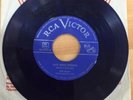 WILF CARTER     RARE CANADIAN RCA VICTOR BLUE VINYL 45 rpm    HOT FOOT BOOGIE