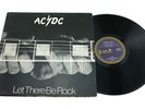 AC/DC Let There Be Rock Vinyl LP Record Alberts Aussie Press Blue Label OOP EX
