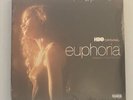 EUPHORIA SEASON 2 HBO ORIGINAL SERIES SOUNDTRACK ORANGE VINYL RECORD LP IN HAND