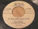 ALIS LESLEY  45 RPM 