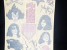 KISS Vintage 1977 Tattoos from the album Alive II - NM and Flat