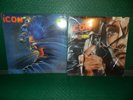 Icon Lps (2) Night Of The Crime US 1985 LP Title icon Glam Rock Heavy Metal 80s