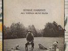 George Harrison Vinyl LPs, “All Things Must Pass” w/poster