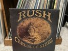 Rush Caress Of Steel Vintage Vinyl Record Lp Used Geddy Lee