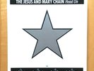 VINYL BOX 4 x 7“ The Jesus and Mary Chain „Head on“ lyric sheet + metal badge