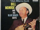 LP BILL MONROE  Mr. Blue Grass    dt. Brunswick   (sehr rar )    VG++