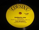 Repro 78rpm Vinyl record BARBARA-ANN by The Regents