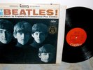 THE BEATLES Meet The Beatles LP 1970s STEREO Orange Capitol Labels ST-2047 NICE