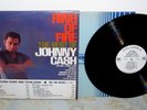JOHNNY CASH Ring Of Fire/The Best Of LP Original MONO Columbia WL PROMO NICE