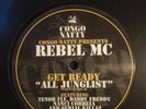 Congo Natty Rebel MC Tenor Fly - Get Ready All Junglist Drum and Bass Vinyl VG+