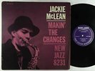 Jackie McLean - Makin' The Changes LP - New Jazz - NJLP 8231 Mono DG RVG