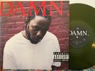 KENDRICK LAMAR *rare green vinyl* damn. AFTERMATH TDE 2xLP VG+ hip hop rap