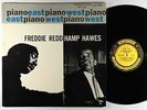 Freddie Redd/Hampton Hawes  - Piano: East/West LP - Prestige Mono DG W 50th VG+