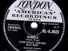 LINK WRAY and his RAY MEN CLASSIC 78  RUMBLE / THE SWAG UK LONDON HL-A 8623 E