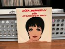 Liza Minnelli Live At Carnegie Hall Vintage *Vinyl* Record Album LP G+