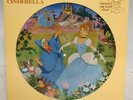 VTG Disney PICTURE DISC Cinderella Record Album LP '81 #3107 ORIGINAL SOUNDTRACK