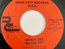 Modern Soul Boogie 45 Mickey Dee - Me And You rare